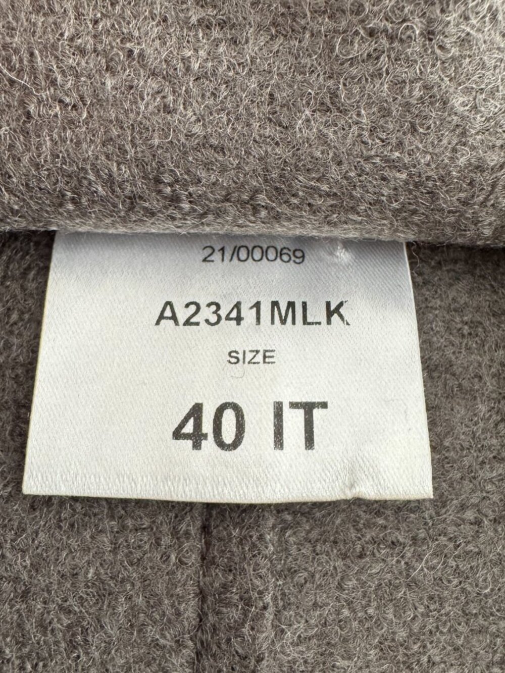 Harris Wharf "Slouchy Peacoat" in Ebony Grey, size 40 (Fits like size small ish) - Picture 9 of 13